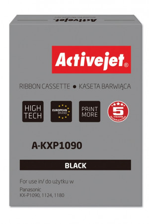 Activejet A-KXP1090 Taśma do drukarki Panasonic, Zamiennik Panasonic KX-P115; Supreme; 4000000 znaków; czarny.