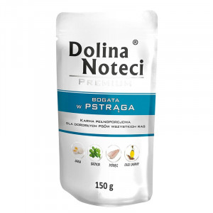 DOLINA NOTECI Premium bogata w pstrąga - mokra karma dla psa - 150g