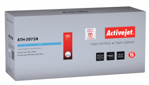 Activejet ATH-2071N Toner do drukarek HP, Zamiennik HP 117A 2071A; supreme; 700 stron; błękitny.