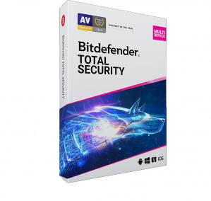 Oprogramowanie antywirusowe Bitdefender Total Security Multi-Device ESD 10 stan/12m