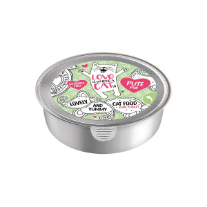 LOVE IS WHERE A CAT IS® Indyk - mokra karma dla kota - 85g