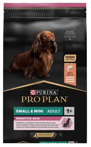 PURINA PRO PLAN Adult Small & Mini Sensitive Skin - sucha karma dla psa - 7kg