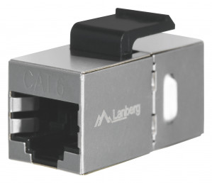 LANBERG ŁĄCZNIK KEYSTONE KAT.6 FTP RJ45->RJ45