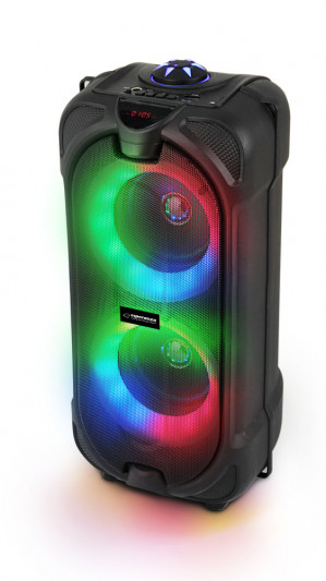 ESPERANZA GŁOŚNIK BT FM LED RGB RYTHM EP157