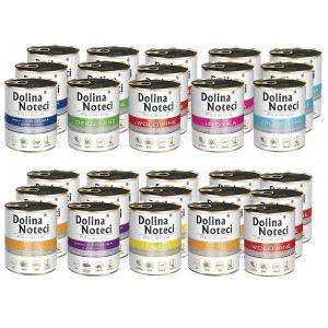 DOLINA NOTECI Premium MIX 8 SMAKÓW - mokra karma dla psa - 30x800 g