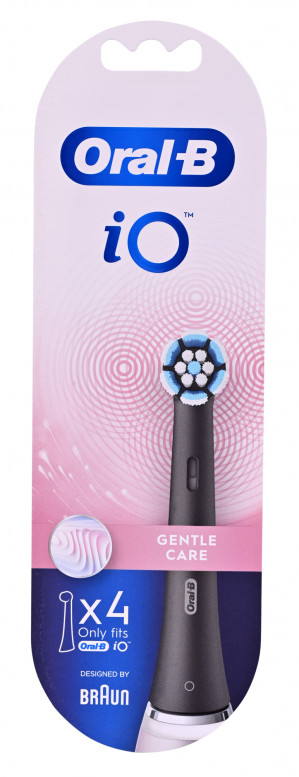 Braun Koncówki do szczoteczki Braun Oral-B iO Gentle Care black