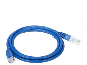 ALANTEC Patchcord UTP kat.5e 0.5m niebieski