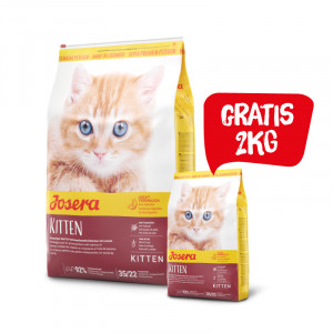 JOSERA Kitten - sucha karma dla kota - 10kg + 2kg GRATIS!