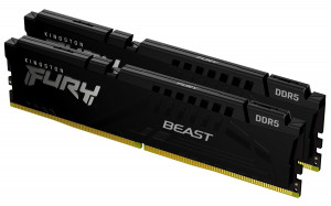 KINGSTON DDR5 32GB 6000MT/s CL40 DIMM (Kit of 2) FURY Beast Black XMP