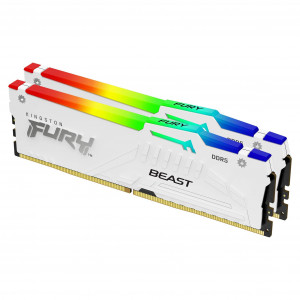 Kingston FURY DDR5 32GB (2x16GB) 6000MHz CL36 Beast White RGB EXPO (KF560C36BWEAK2-32)