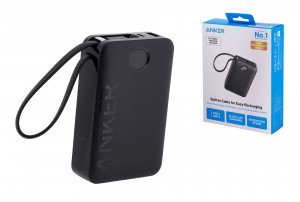 Powerbank Anker 335 20000mAh 22.5W z wbudowanym kablem USB-C