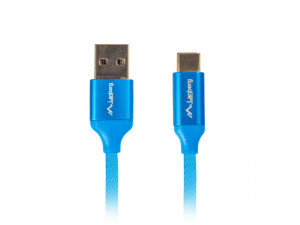 LANBERG KABEL USB-C 2.0 (M) - A (M) 0.5M PREMIUMQC