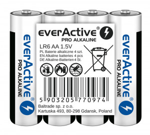 EVERACTIVE BATERIE ALKALICZNE PRO ALKALINE LR6PRO4
