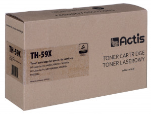 Actis TH-59X Toner (zamiennik HP CF259X; Supreme; 10000 stron; czarny) uwaga: bez poziomu tonera, działa z każdym firmware, odporny na aktualizacje