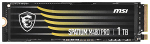 Dysk SSD MSI SPATIUM M480 PRO 1TB PCIe 4.0 NVMe M.2 (S78-440L1G0-P83)