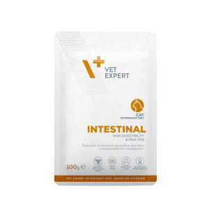 VET EXPERT Veterinary Diet Intestinal Cat - mokra karma dla kota - 100g