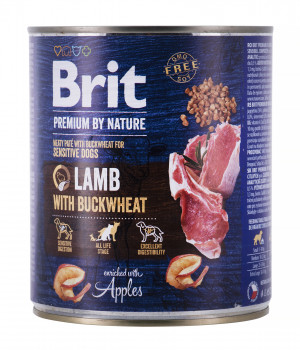 Brit Premium By Nature Lamb&BUCKWHEAT 800g