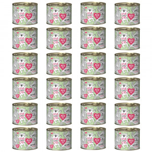 LOVE IS WHERE A CAT IS Indyk - mokra karma dla kota - 24x200g