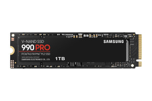 Dysk SSD Samsung 990 PRO 1TB PCle 4.0 NVMe M.2 (MZ-V9P1T0BW)