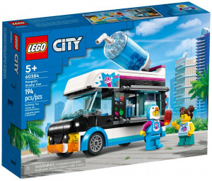 LEGO City 60384 Pingwinia furgonetka ze slushem