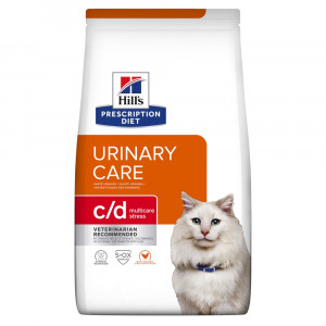 HILL'S Prescription Diet Urinary Care Feline c/d Multicare Stress Chicken - sucha karma dla kota - 1,5 kg