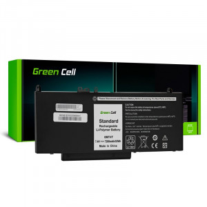 GREEN CELL BATERIA DE162 DELL 7200MAH 7.4V