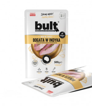 BULT Mielonka bogata w indyka - mokra karma dla psa - 500g