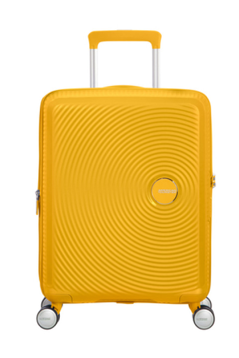 Kabinowa walizka American Tourister Soundbox EXP - golden yellow - Galeria zdjęcie 1