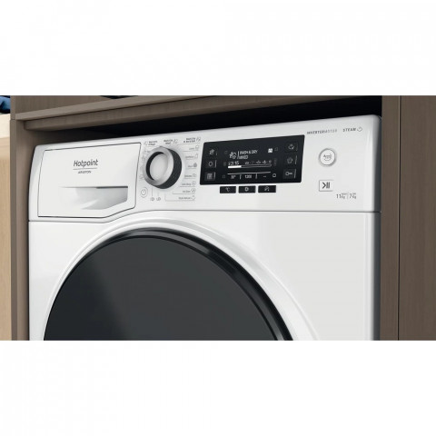 Pralko-suszarka HOTPOINT NDD 11725 DA EE Biała - Galeria zdjęcie 9