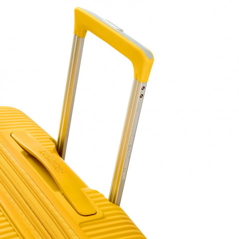 Kabinowa walizka American Tourister Soundbox EXP - golden yellow - Galeria zdjęcie 4