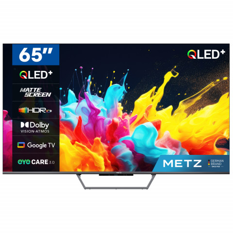Telewizor 65" METZ QLED 65MQE7600Z 4K Ultra HD Google TV HDR HLG Dolby VISION-ATMOS - Galeria zdjęcie 1