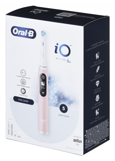 Szczoteczka elektryczna Oral-B iO6 Pink - Galeria zdjęcie 15