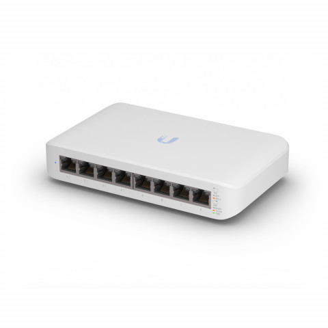Switch Ubiquiti UniFi Lite 8 PoE 8p PoE ( PoE+: 4;) Managed Gigabit (USW-Lite-8-PoE-EU) - Galeria zdjęcie 1