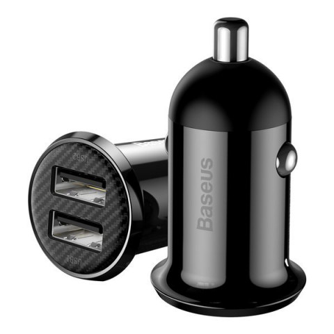BASEUS ŁADOWARKA SAMOCHODOWA CCALLP-01 2XUSB 4.8A - Galeria zdjęcie 3