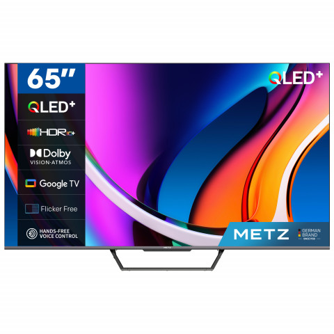 Telewizor 65" METZ QLED 65MQD7500Z 4K Ultra HD Google TV HDR HLG Dolby VISION-ATMOS DTS - Galeria zdjęcie 1