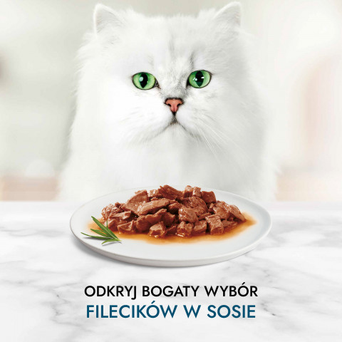 Purina Gourmet Perle fileciki w sosie Mix Smaków - mokra karma dla kota - 60x85 g - Galeria zdjęcie 7