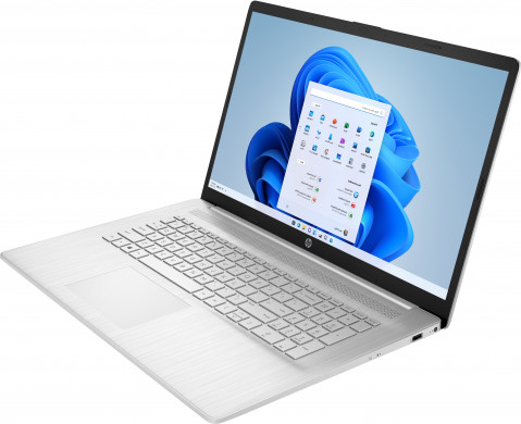 HP 17-CN2068CL i5-1235U 17.3" FHD AG 8GB SSD512 BT BLKB FPR Win11 Natural Silver (REPACK) 2Y - Galeria zdjęcie 2