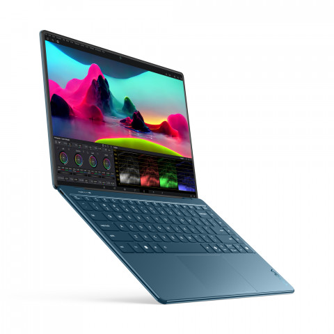 Lenovo Yoga Slim 9 14ILL10 Ultra 7 258V 14" 4K WQUXGA OLED 750nits Glossy 120Hz 32GB LPDDR5x-8533 SSD1TB Arc Graphics 140V Win11 Tidal Teal - Galeria zdjęcie 4