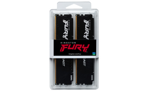 Kingston FURY DDR5 128GB (4x32GB) 5600MHz CL40 Beast Black (KF556C40BBK4-128) - Galeria zdjęcie 5