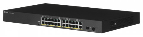 Switch Zyxel GS1900-24HP 26p PoE (PoE+: 24;) 170W Managed Gigabit - Galeria zdjęcie 3