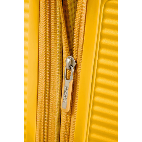 Kabinowa walizka American Tourister Soundbox EXP - golden yellow - Galeria zdjęcie 7