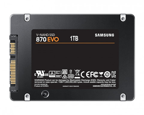 Dysk SSD Samsung 870 EVO 1TB MZ-77E1T0BW SATA - Galeria zdjęcie 2