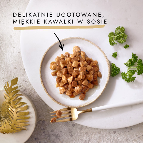 GOURMET GOLD Kurczak i wątróbka w sosie 85g - Galeria zdjęcie 6