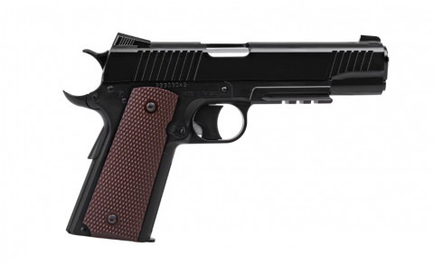 Pistolet wiatrówka RANGER 1911 M45A1 CQBP k.4,5BBs 21-strz. METAL SLIDE KWC - Galeria zdjęcie 2