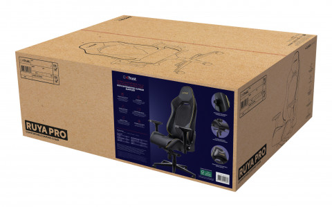 Fotel gamingowy Trust GXT721 Ruya Pro Premium Black (25186) - Galeria zdjęcie 8