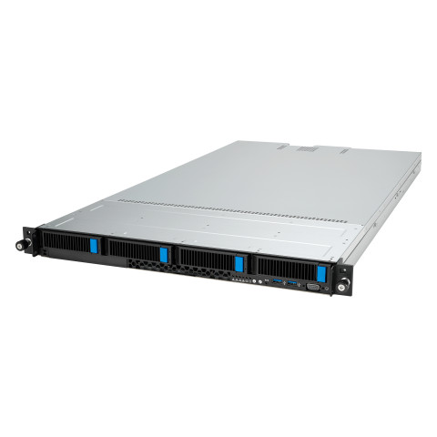 Platforma Asus Rack (1U) RS500A-E12-RS4U AMD Epyc 9004 (4x Nvme, 2xM.2, 2xGPU, 2x1Gbe, IPMI, 1+1 800W) - Galeria zdjęcie 1