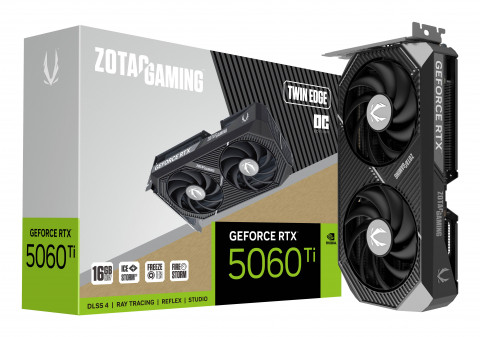Karta graficzna ZOTAC GAMING GeForce RTX 5060 Ti Twin Edge OC 16GB (ZT-B50620H-10M) - Galeria zdjęcie 8