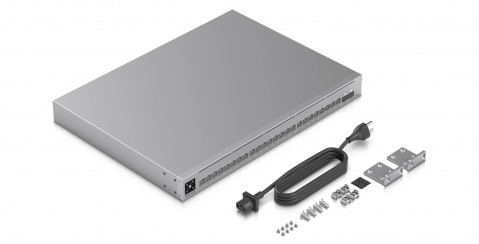 Switch Ubiquiti UniFi Pro Max 24 PoE 26p PoE ( PoE+: 8; PoE++: 16;) Managed Gigabit/Multigigabit/10G (USW-Pro-Max-24-PoE-EU) - Galeria zdjęcie 8