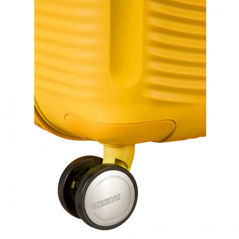 Kabinowa walizka American Tourister Soundbox EXP - golden yellow - Galeria zdjęcie 5