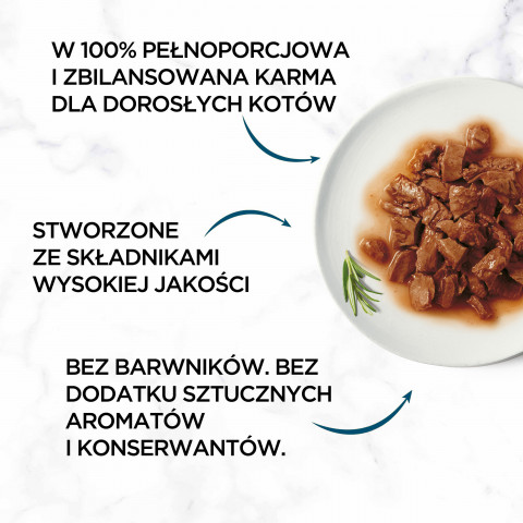Purina Gourmet Perle fileciki w sosie Mix Smaków - mokra karma dla kota - 60x85 g - Galeria zdjęcie 4